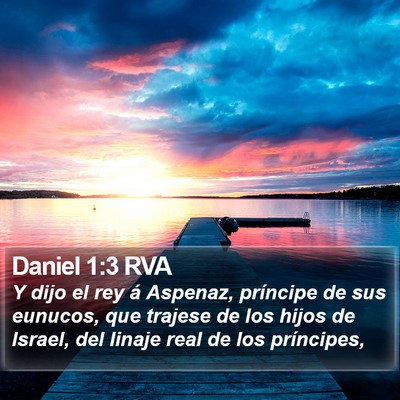 Daniel 1:3 RVA Bible Verse Image