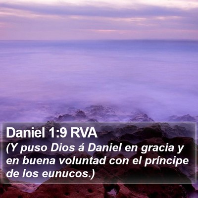 Daniel 1:9 RVA Bible Verse Image