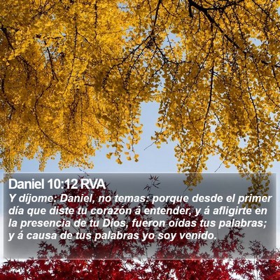Daniel 10:12 RVA Bible Verse Image