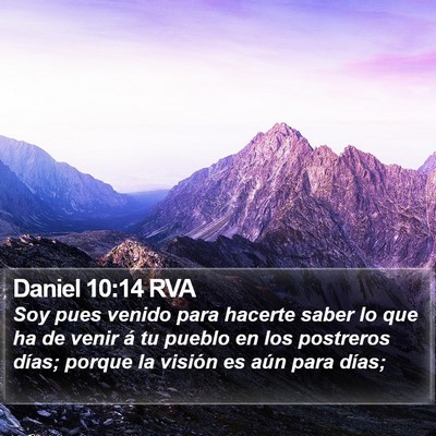 Daniel 10:14 RVA Bible Verse Image