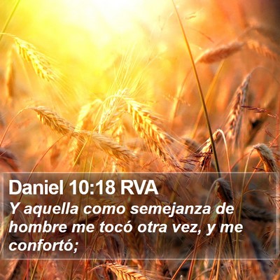 Daniel 10:18 RVA Bible Verse Image