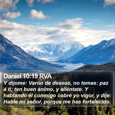 Daniel 10:19 RVA Bible Verse Image