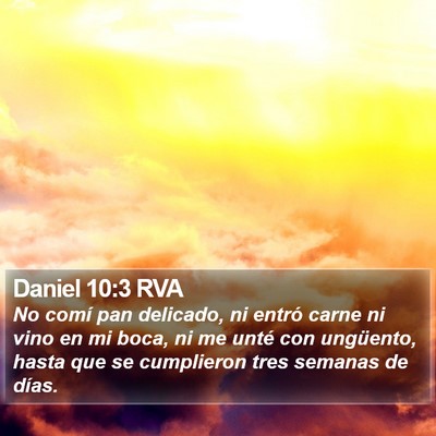 Daniel 10:3 RVA Bible Verse Image