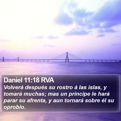 Daniel 11:18 RVA Bible Verse Image