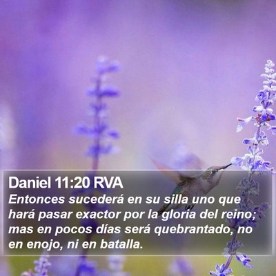 Daniel 11:20 RVA Bible Verse Image