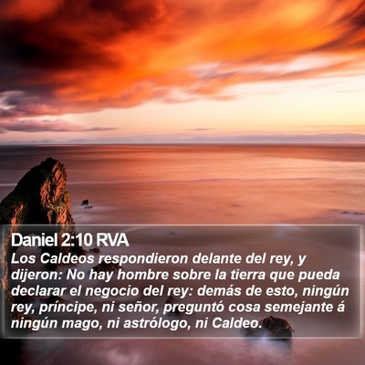 Daniel 2:10 RVA Bible Verse Image