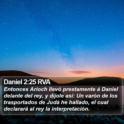 Daniel 2:25 RVA Bible Verse Image