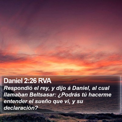 Daniel 2:26 RVA Bible Verse Image