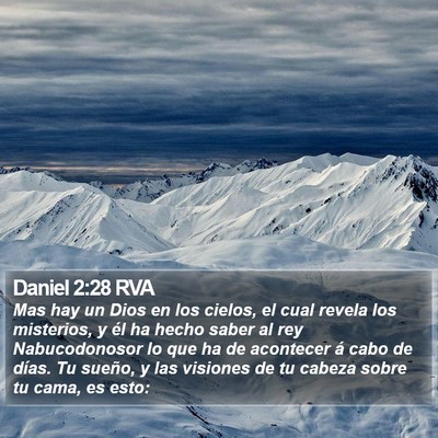 Daniel 2:28 RVA Bible Verse Image