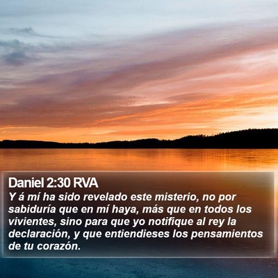 Daniel 2:30 RVA Bible Verse Image