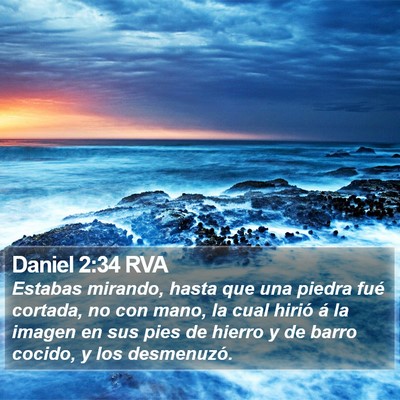 Daniel 2:34 RVA Bible Verse Image