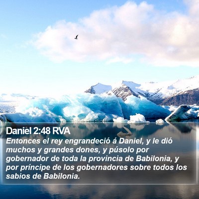 Daniel 2:48 RVA Bible Verse Image