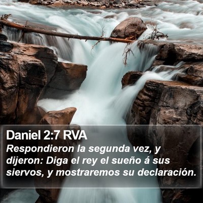 Daniel 2:7 RVA Bible Verse Image