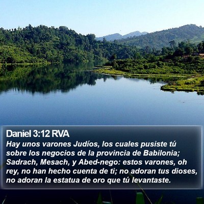 Daniel 3:12 RVA Bible Verse Image