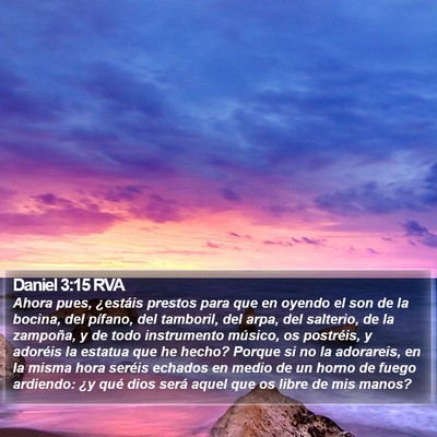 Daniel 3:15 RVA Bible Verse Image