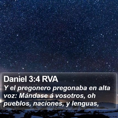 Daniel 3:4 RVA Bible Verse Image
