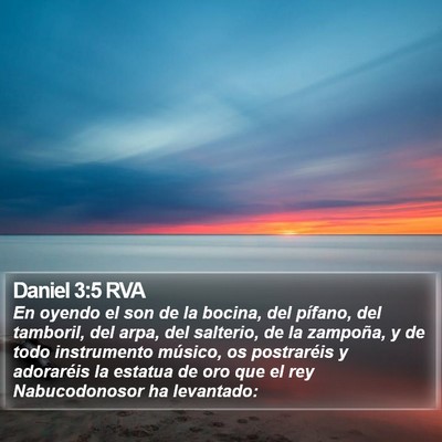 Daniel 3:5 RVA Bible Verse Image