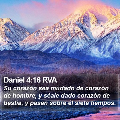 Daniel 4:16 RVA Bible Verse Image