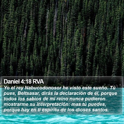 Daniel 4:18 RVA Bible Verse Image