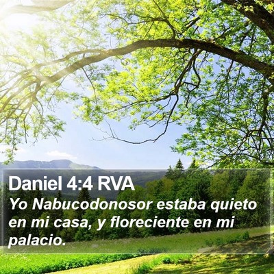 Daniel 4:4 RVA Bible Verse Image