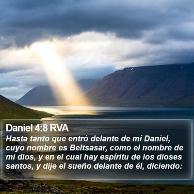 Daniel 4:8 RVA Bible Verse Image