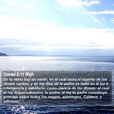 Daniel 5:11 RVA Bible Verse Image