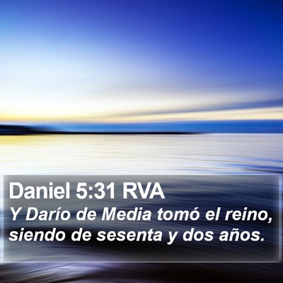 Daniel 5:31 RVA Bible Verse Image