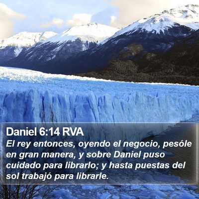 Daniel 6:14 RVA Bible Verse Image
