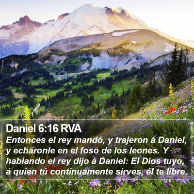Daniel 6:16 RVA Bible Verse Image