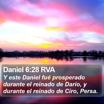 Daniel 6:28 RVA Bible Verse Image