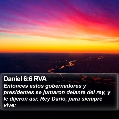 Daniel 6:6 RVA Bible Verse Image