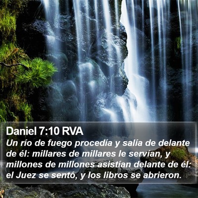 Daniel 7:10 RVA Bible Verse Image