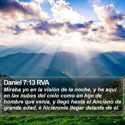 Daniel 7:13 RVA Bible Verse Image