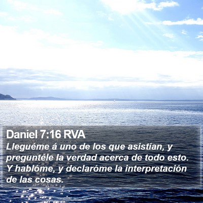 Daniel 7:16 RVA Bible Verse Image