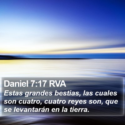 Daniel 7:17 RVA Bible Verse Image
