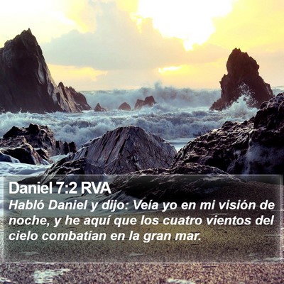 Daniel 7:2 RVA Bible Verse Image