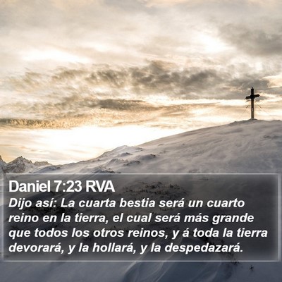 Daniel 7:23 RVA Bible Verse Image