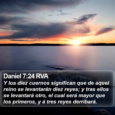 Daniel 7:24 RVA Bible Verse Image