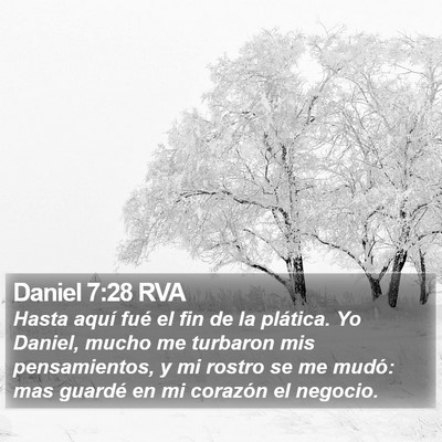 Daniel 7:28 RVA Bible Verse Image