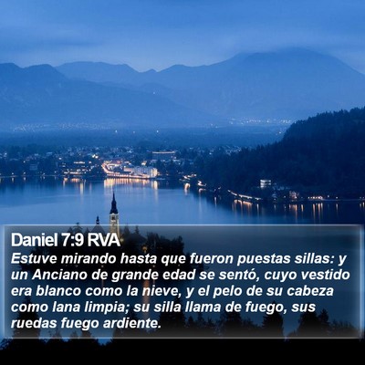 Daniel 7:9 RVA Bible Verse Image