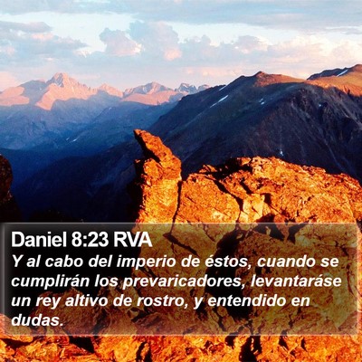 Daniel 8:23 RVA Bible Verse Image