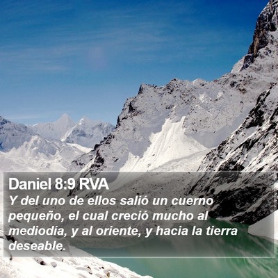 Daniel 8:9 RVA Bible Verse Image