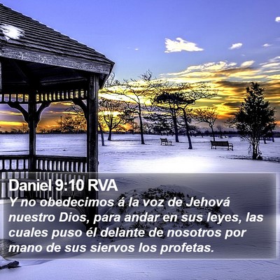 Daniel 9:10 RVA Bible Verse Image