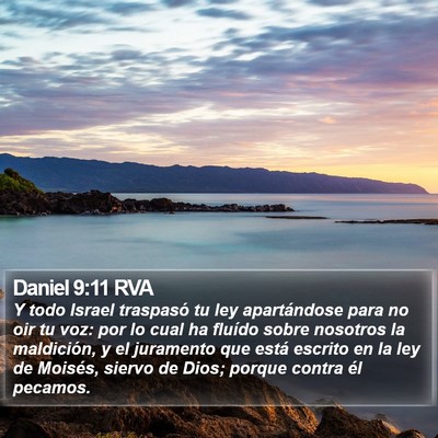 Daniel 9:11 RVA Bible Verse Image