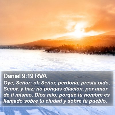 Daniel 9:19 RVA Bible Verse Image