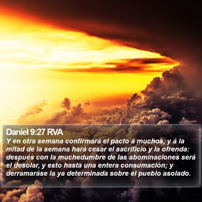 Daniel 9:27 RVA Bible Verse Image