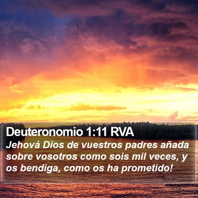Deuteronomio 1:11 RVA Bible Verse Image