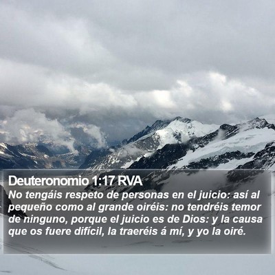 Deuteronomio 1:17 RVA Bible Verse Image