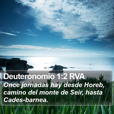 Deuteronomio 1:2 RVA Bible Verse Image