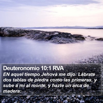 Deuteronomio 10:1 RVA Bible Verse Image